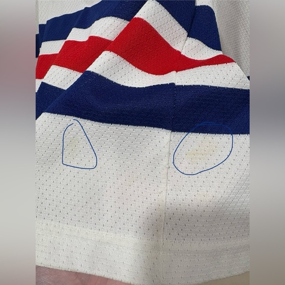 1993 NY Rangers Stanley Cup Mike Gartner Jersey CCM Tag Crazy Patch Size Medium - Picture 9 of 10